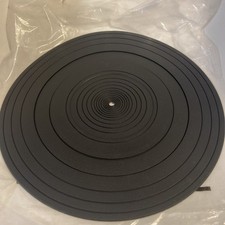 NEW Turntable Mat, 12" Rubber Slipmat Universal to All Vinyl Record Players