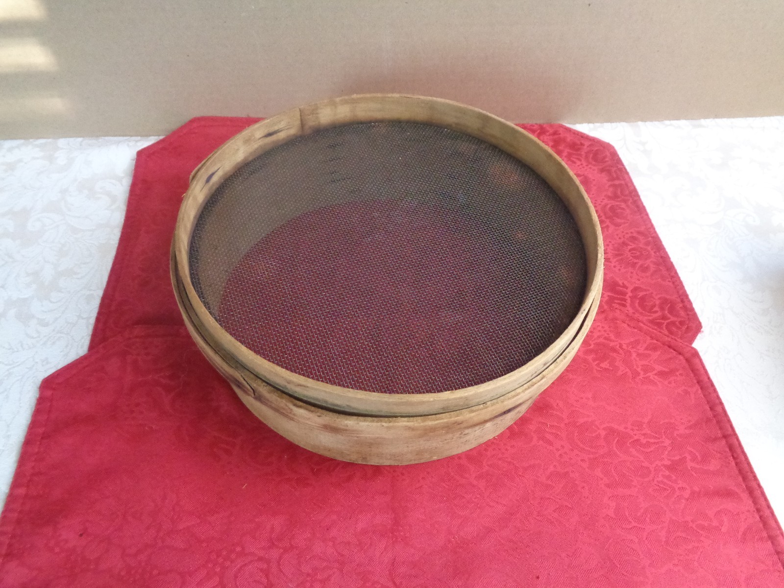 Antique  Farmhouse Grain Sieve Sifter