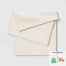 72"x14" Solid Textured Table Runner Ivory - Threshold™