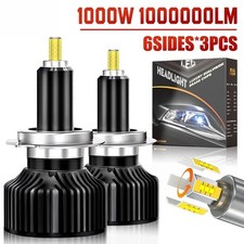 LED Car Headlight Bulb Canbus Fog Lights Led plug and play Auto Lamps 6000K 12V