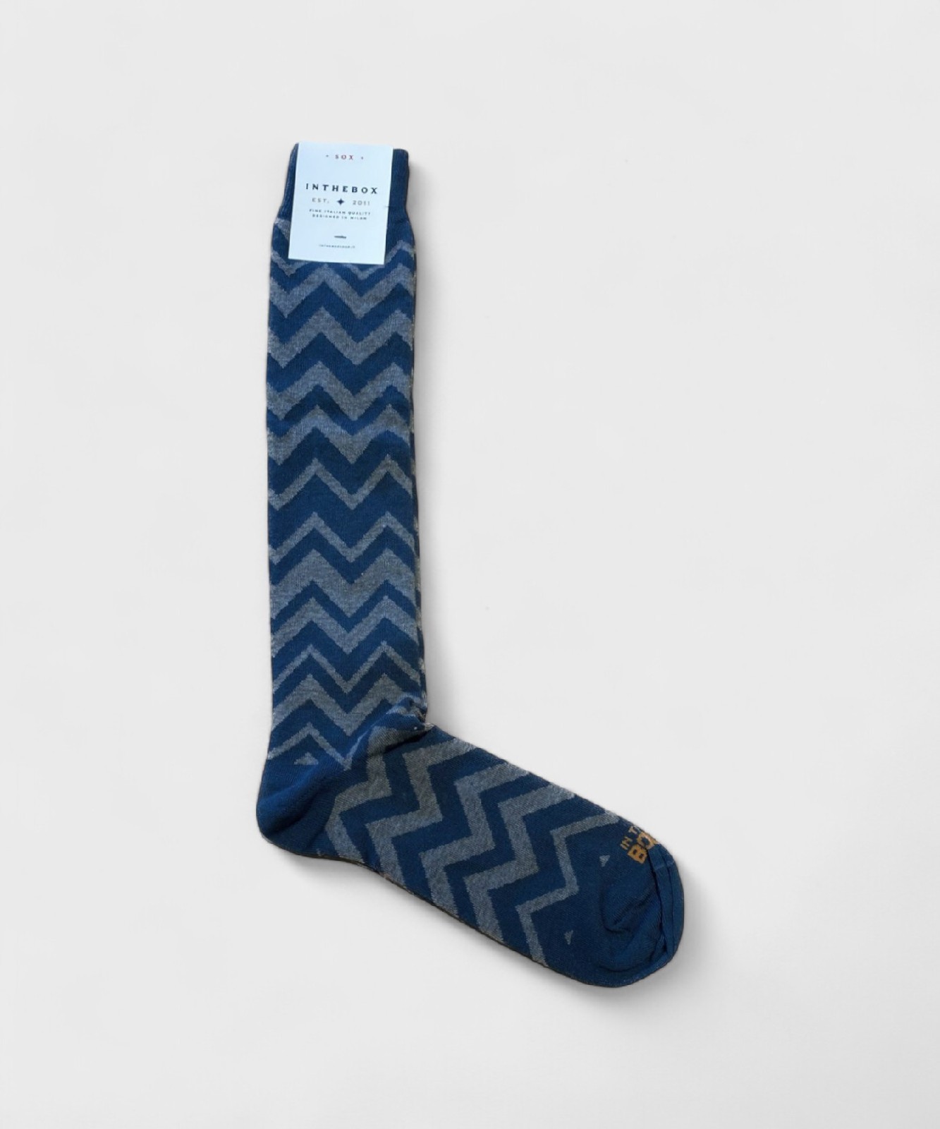 В коробке Lange Baumwollsocken Zick-Zack-Muster бензи FW2300360332 12590₽