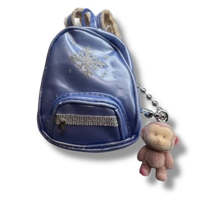 BRATZ DOLL ACCESSORIES YASMIN WINTERTIME WONDERLAND BACKPACK 2003 W/ Key Chain