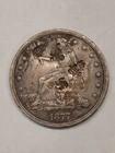 1877-S Trade Dollar Chopmarked Chops