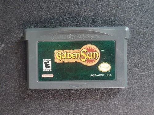 Golden Sun (Nintendo Game Boy Advance, 2002) Used, Cartridge Only