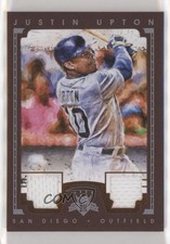 2016 Panini Diamond Kings Materials Bronze Framed 12/15 Justin Upton #DKM-JU 9o3