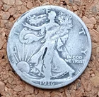 1916  Walking Liberty Half Dollar. WL1625
