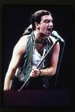 U2 Bono in concert 1980's Iconic Vintage Photo Agency 35mm Transparency