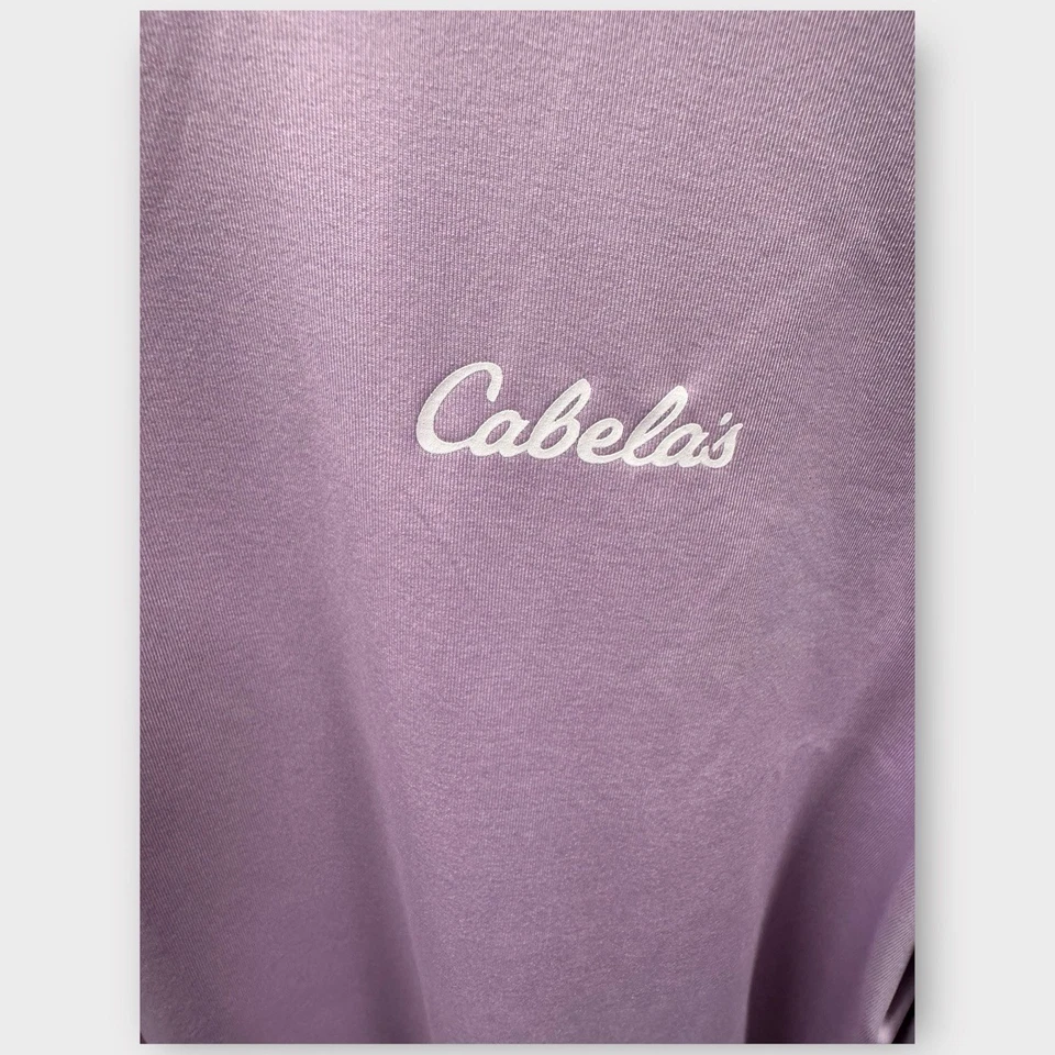 Camisa Manga Larga Cabela’s Guidewear Performance Usada en Excelente Condición - Talla L - Lavanda W53 Foto 4 de 4