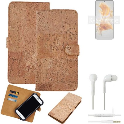 Handyhülle für Huawei Mate 50 + Kopfhörer Kork Hülle Handy Case Cover