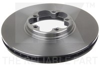 2X NK Bremsscheibe 202554 FüR Ford Transit Tourneo Bus F_E_ F_F_ F_G_ Fae_ Faf_