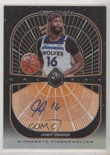 2019 Panini Obsidian Galaxy Electric Etch Orange 35/50 James Johnson Auto 00y0