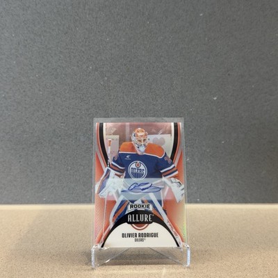2025-26 Upper Deck Allure Olivier Rodrigue Red Rainbow Rookie Auto #124