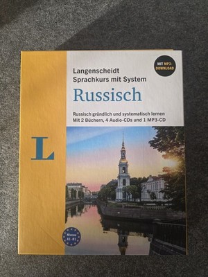 Langenscheidt Russisch mit System - Komplett-Set (Lehrbuch, Begleitbuch, CDs)