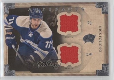 2013 Upper Deck Artifacts Horizontal Jersey/Jersey 21/36 Nick Foligno #72 1e15