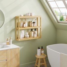 Hanging Shelf Bathroom Shelf Wall Shelf Storage Racking Shelves Kitchen Storage
