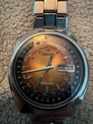 Vintage Seiko Advan Perpetual Calendar with Sunburst Dial - 7019-6050