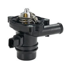 Coolant Thermostat Assembly w/Sensor for Chevy Cruze Sonic 11-15 Trax 13-21 1.4L