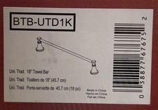 Pfister BTB-UTD1K Universal 18" Towel Bar - Brushed Nickel