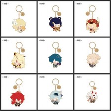 Key Accessories Genshin Impact Original Keychain Key Pendant Anime Cosplay Gifts