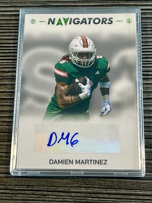 Damien Martinez 2025 Pulse Meridian FB Navigators NAV-DM 09/15 Packers/Miami