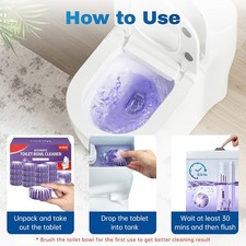 Automatic Toilet Bowl Cleaners Tablets,Premium Multipurpose Commercial Household