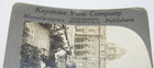 Keystone View Stereoview Photo Flower Market St. Michael's Bridge Paris France — photo 3