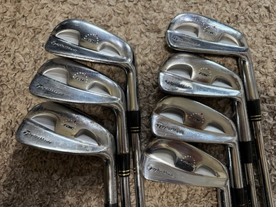 #ad #ad Set Of 7 TaylorMade RAC Coin Forged Iron Set 3456789 FCM 6.0 Shafts RH $110.00
