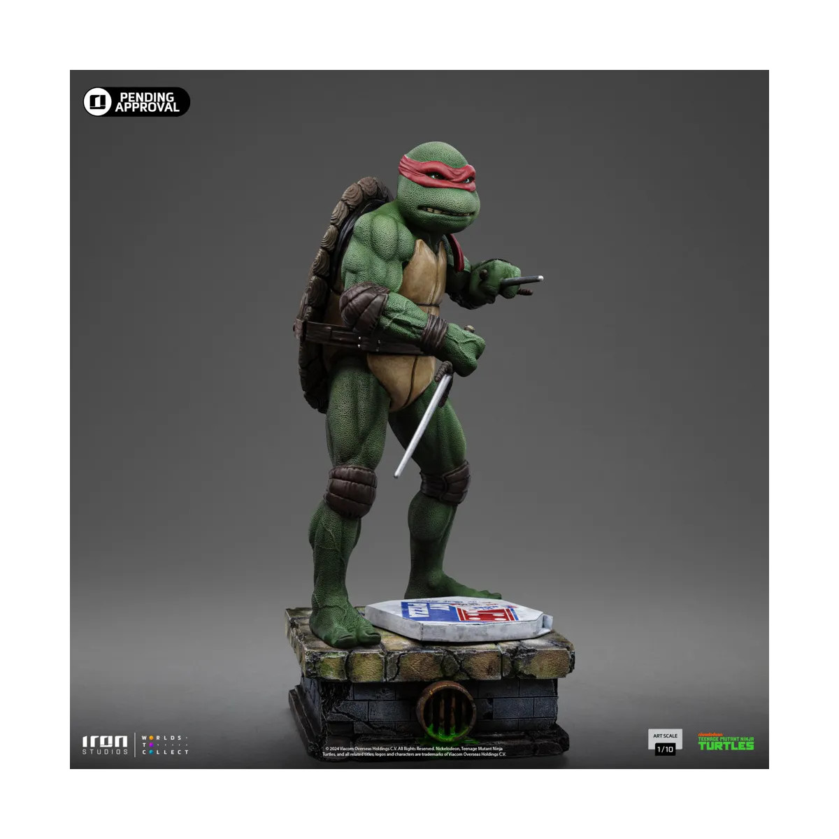 Raphael BDS Art Scale 1/10 Iron Studios : statue de collection en résine peinte à la main