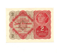 2 KRONEN  EXTRA  FINE  BANKNOTE FROM  AUSTRIA  1922  PICK-74