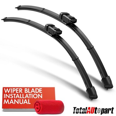 2x 24'' & 20'' Windshield Wiper Blades for Audi A4 Quattro Q5 A5 RS5 S4 SQ5 Front
