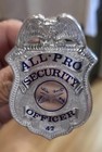 New ListingPrivate Security Officer Shield All Pro Badge (Vintage Look) Random Badge Number