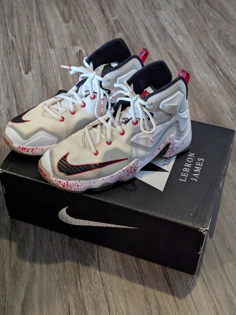Nike LeBron 13 Shoes Friday the 13th Youth Size 5.5Y High Top