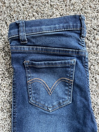 Levi’s Girls Pull-on Stretch Leggings Jeggings Size 8 Regular - Picture 9 of 10