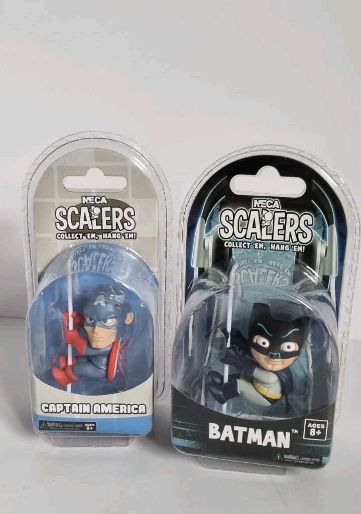 DC Comics DCU Batman & Captain America 2 Inch TV Show Scaler NECA