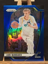 2024-25 Panini Prizm #186 Lauri Markkanen Prizms Blue #/199
