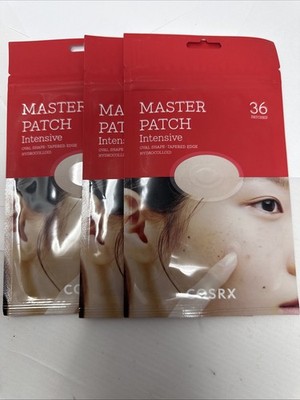Master Patch, Intensive, 36 Patches pack of 3 BNIP AUTHENTIC