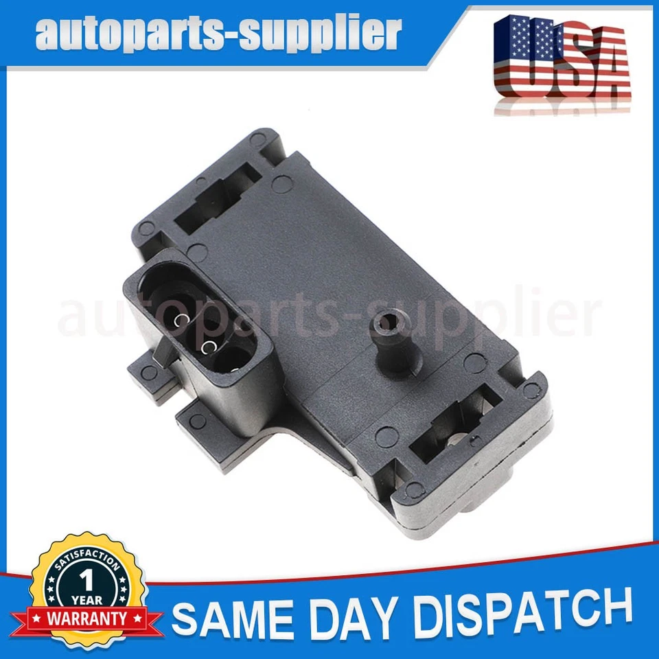 Sensor de presión absoluta colector para Chevy Chrysler Cadillac GMC 12569240 Foto 2 de 4