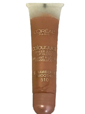 L'OREAL PARIS Colour Juice Sheer Juicy Lip Gloss ~ Strawberry Smoothie 510 NOS