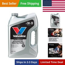 Advanced Full Synthetic SAE 5W-20 Motor Oil 5 QT 32.67 per gallon