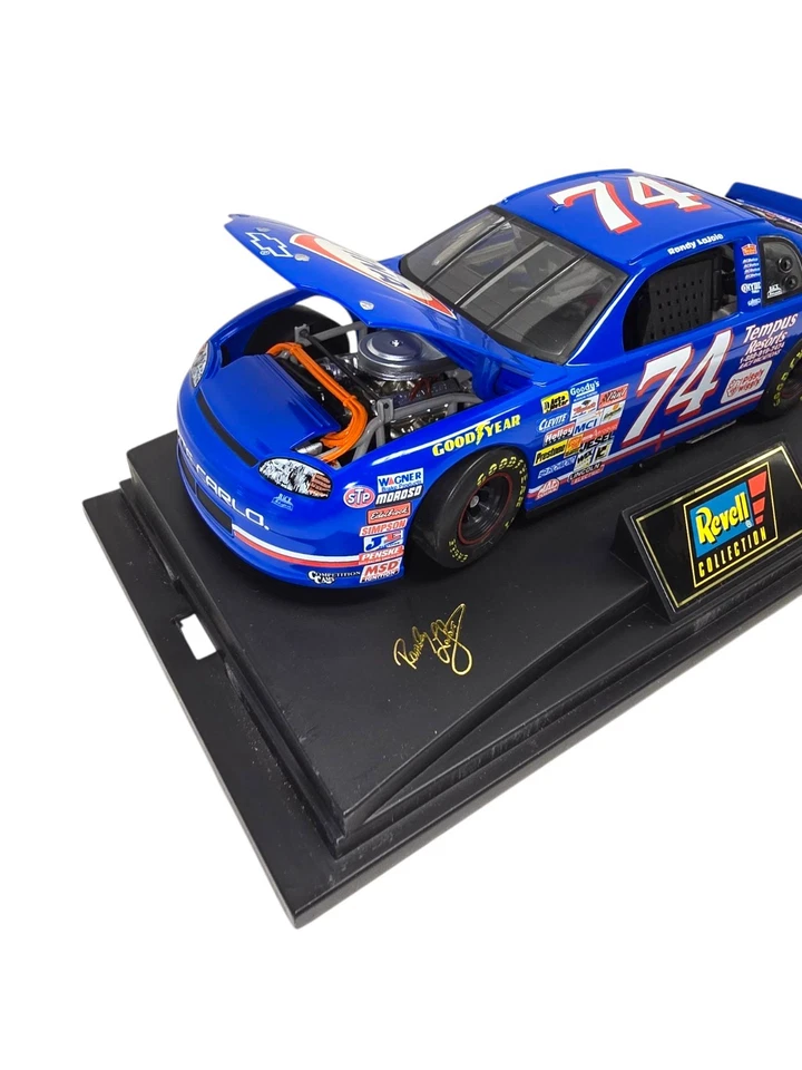 Chevrolet Monte Carlo 1998 fundido a presión 1:24 Revell Randy LaJoie #74 Fina Foto 4 de 4
