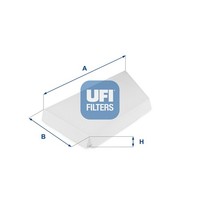 Ufi Innenraumfilter 53.044.00 Partikelfilter FüR Peugeot 2D Sw 2E 2A Cc 206 Van