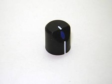 Mackie 1/4" D Shaft Black w Blue Mixer Knob 45-200-03