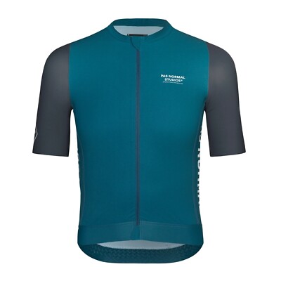 NEW Size L Pas Normal Studios Men's Solitude Midsummer Jersey Blue PNS