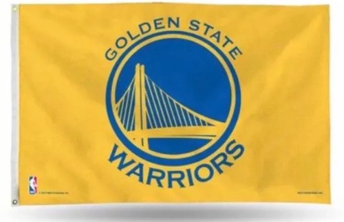 NBA Golden State Warriors 3x5 Flag Pro Banner With Brass Gromments - Picture 9 of 9
