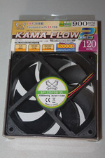 SCYTHE KAMA FLOW 2 120MM X 25MM FAN - 900 RPM W/ EXTRA FLUID DYNAMIC BEARING