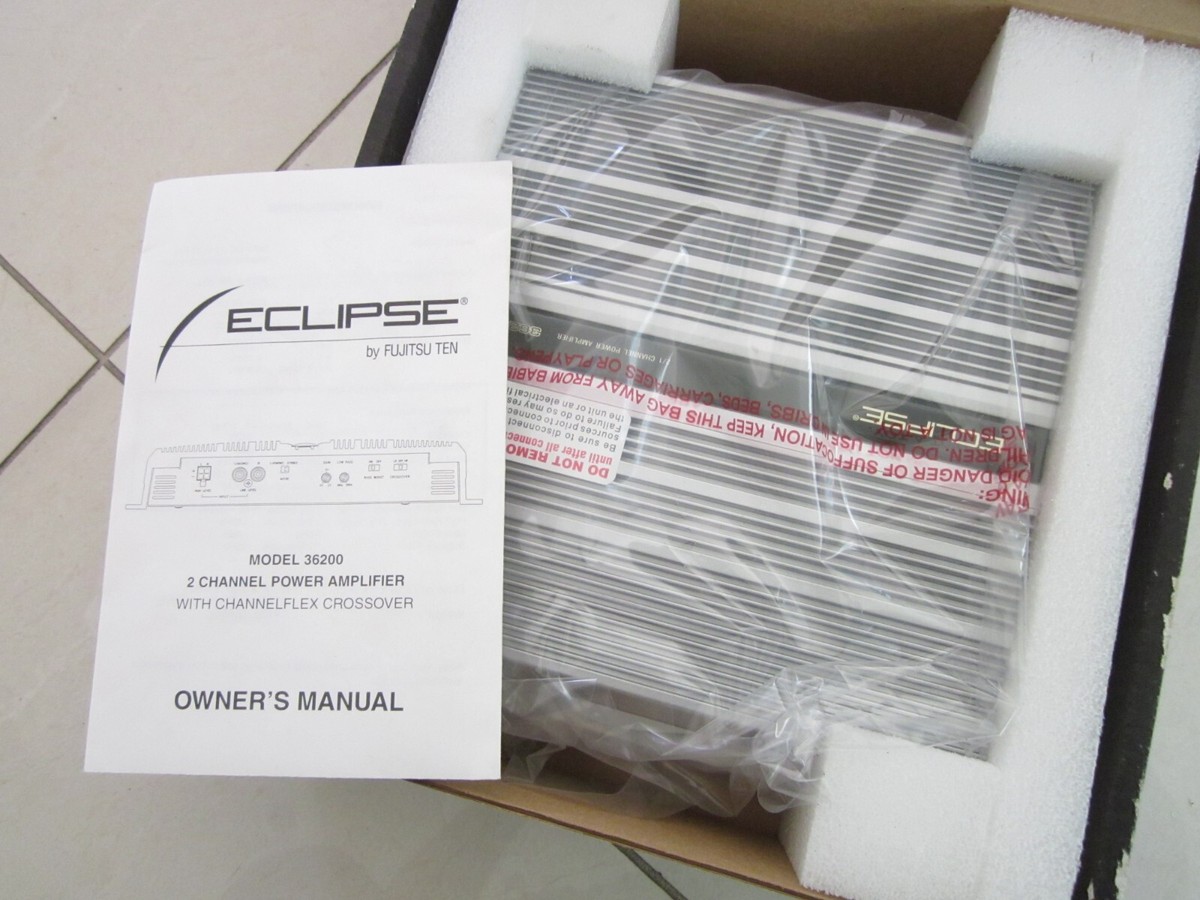 ECLIPSE 富士通　アンプ Yahoo!オークション -「''eclipse''」(アンプ) (カーオーディオ