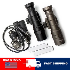 Tactical Mini M300B Light Constant Momentary M300 LED Weapon Flashlight Rifle US