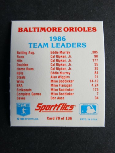 1987 Sportflics Team Logo Trivia Baseball Cards Complete Your Set U Pick 1-136 - Picture 132 of 245