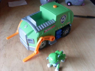 paw patrol rocky radio control recycling truck
