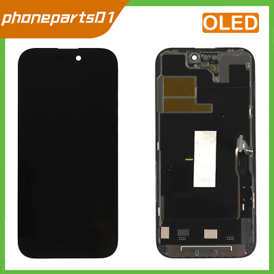 Hard OLED For iPhone 14 Pro Display Fix LCD Touch Screen Digitizer Replacement